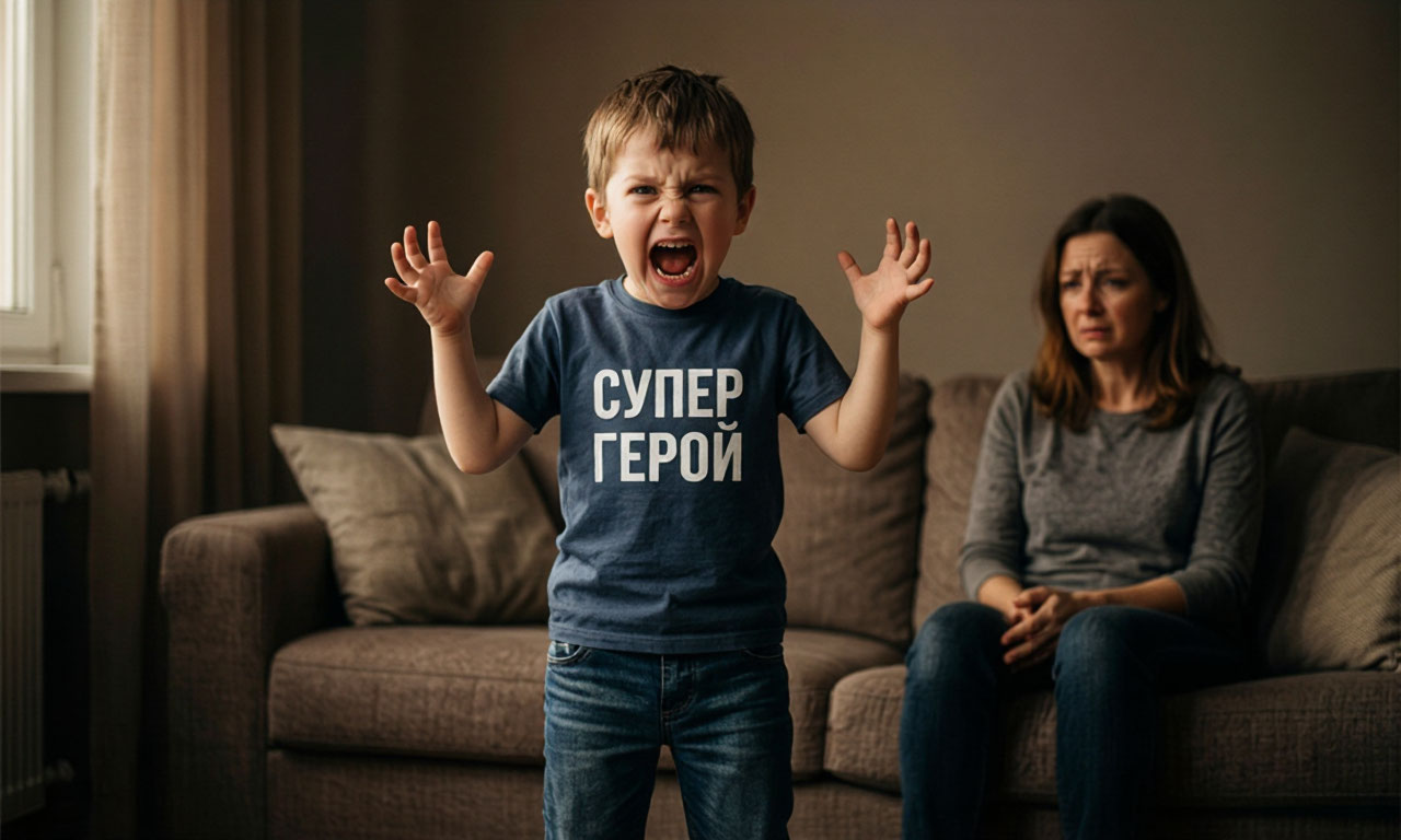 ребенок злится