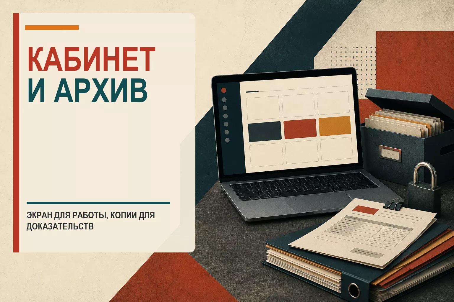 Защищённый личный кабинет, договоры и архив операций